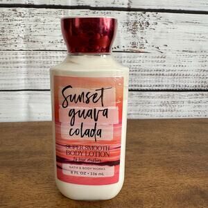 Bath & Body Works NEW Sunset Guava Colada Body Lotion 8 FL OZ Sealed